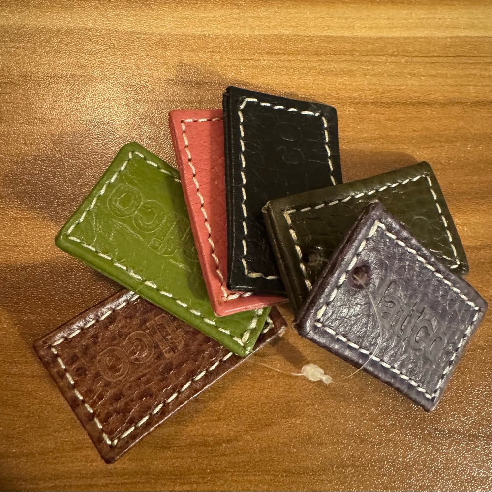 6 Latico Leather Hang tags